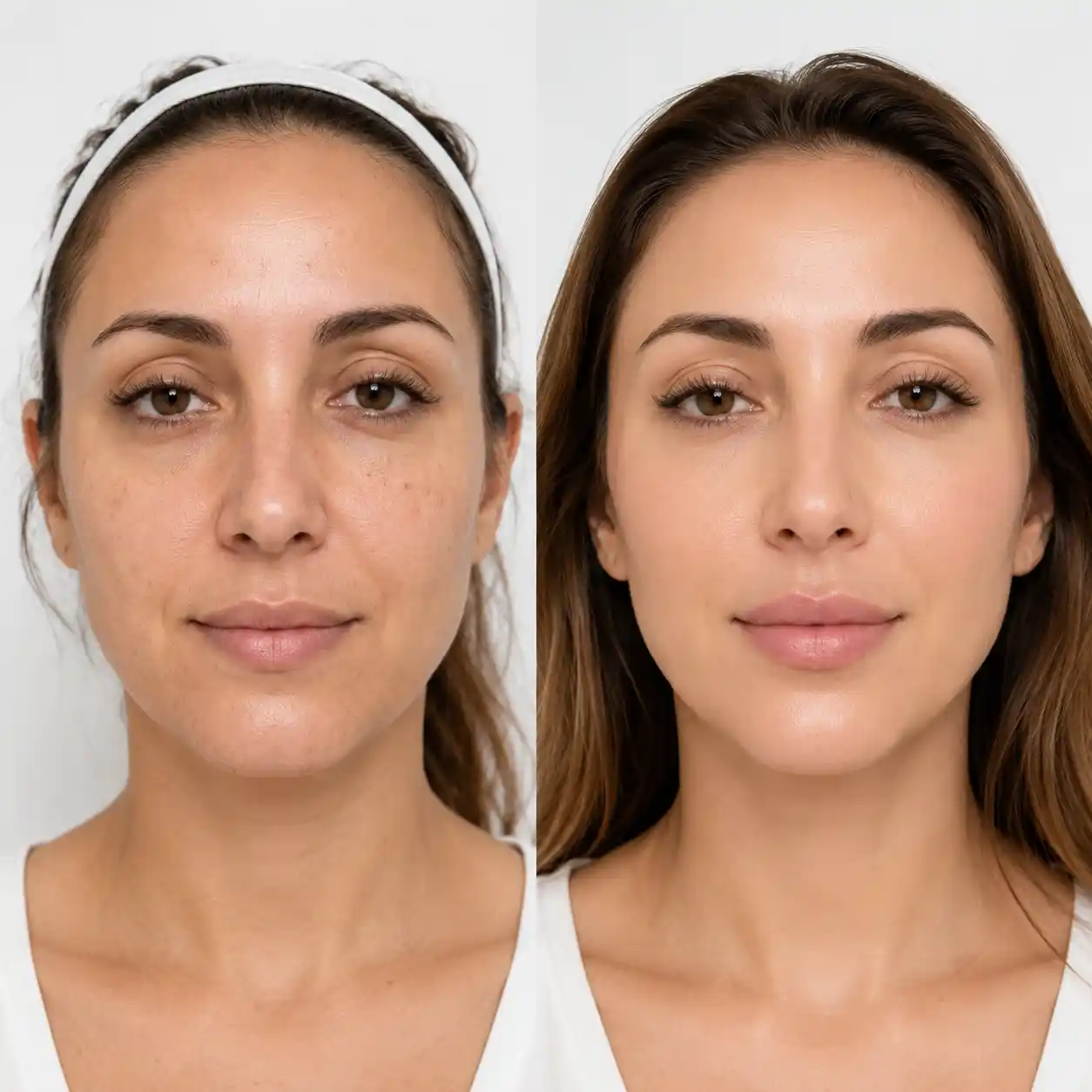 نتيجة إجراء تجميلي للبشرة